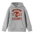 thumbnail image 1 of Sesame Street Bioworld Team 1969 Champs Youth Heather Hoodie-XL, 1 of 3