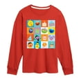 thumbnail image 1 of Sesame Street - Birthday Grid - Toddler and Youth Long Sleeve T-Shirt, 1 of 4