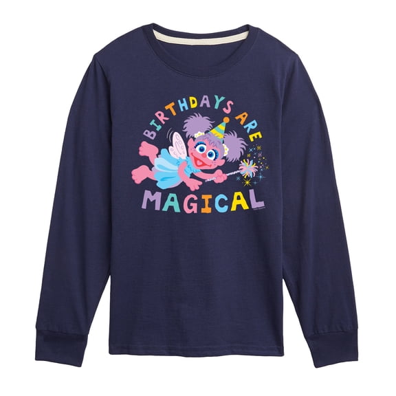 Sesame Street - Birthdays Are Magical - Toddler and Youth Long Sleeve T-Shirt