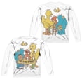 thumbnail image 1 of Sesame Street - Block Party (Front/Back Print) - Regular Fit Long Sleeve Shirt - Medium, 1 of 2