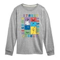 thumbnail image 1 of Sesame Street - Blocks - Toddler and Youth Long Sleeve T-Shirt, 1 of 4