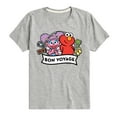 thumbnail image 1 of Sesame Street - Bon Voyage - Toddler and Youth Short Sleeve Graphic T-Shirt, 1 of 5