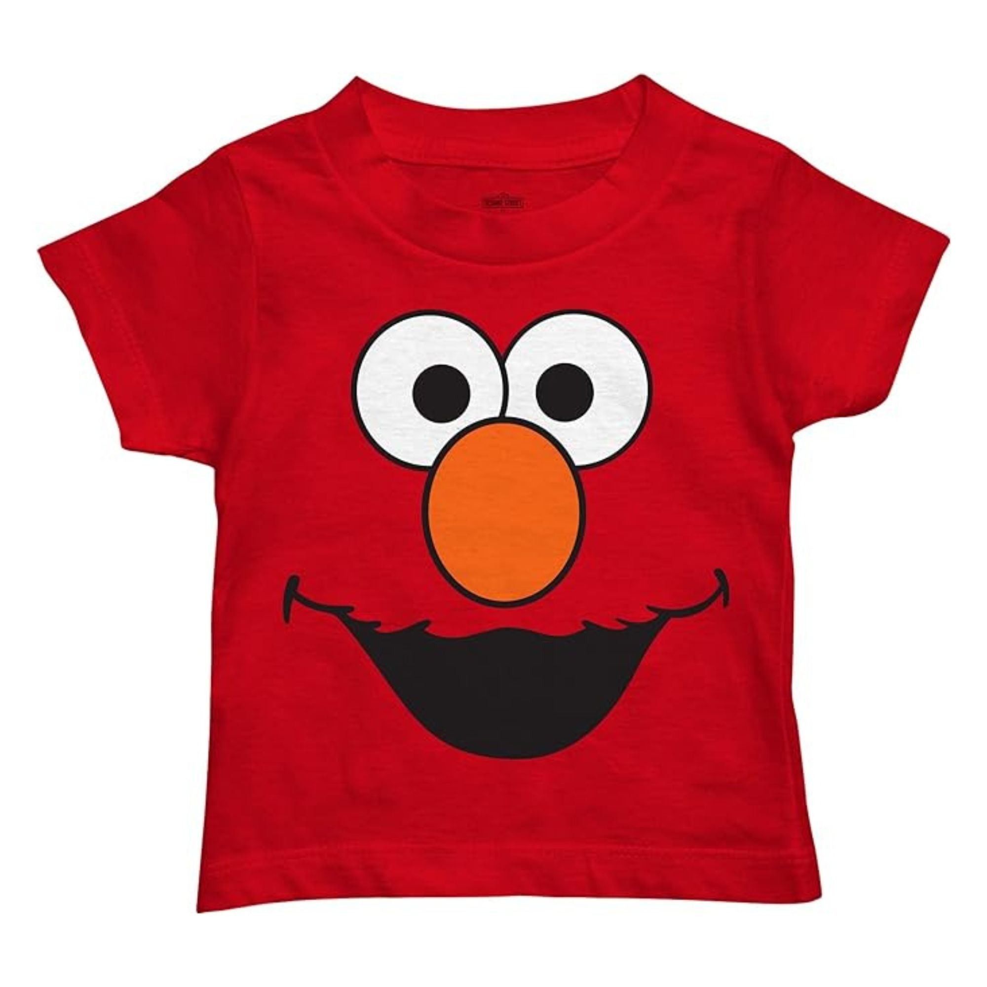 Sesame Street Boys Toddler Elmo Shirt, Classic Elmo T-shirt Red – 2T ...
