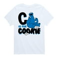 thumbnail image 1 of Sesame Street - C Is For Cookie - Toddler and Youth Short Sleeve Graphic T-Shirt, 1 of 5
