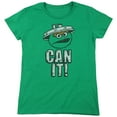 thumbnail image 1 of Sesame Street Can It S/S Women's T-Shirt Kelly Green, 1 of 1