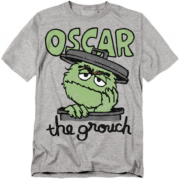 Sesame Street T-Shirt Canned Grouch Unisex Graphic Tee For Men & Women