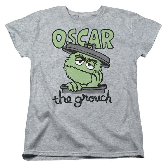 Sesame Street - Canned Grouch - Women's Short Sleeve Shirt - Medium