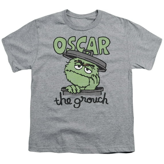 Sesame Street - Canned Grouch - Youth Short Sleeve Shirt - Small