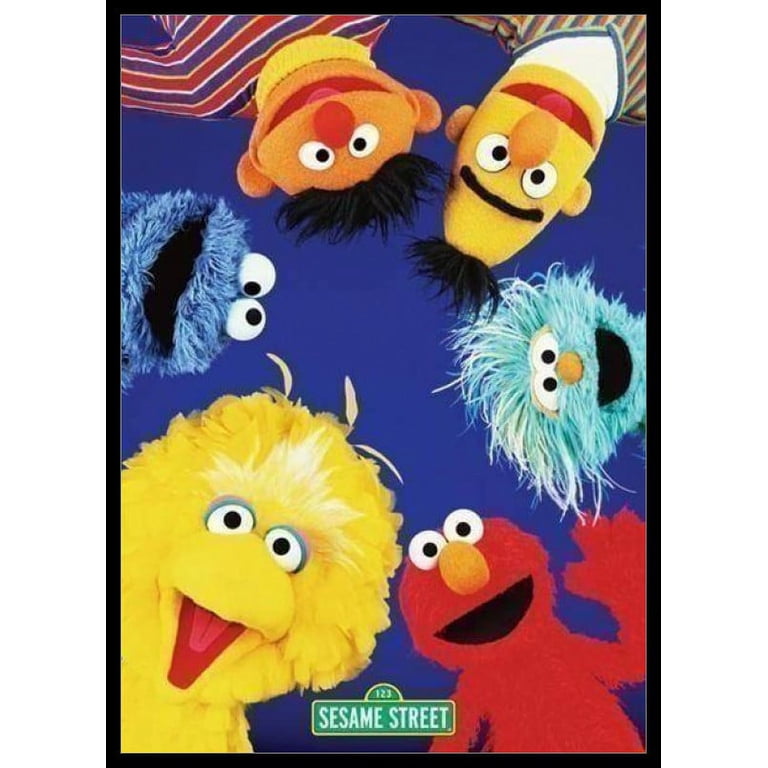 Sesame Street Poster Border B's First Birthday On Pinterest | Sesame