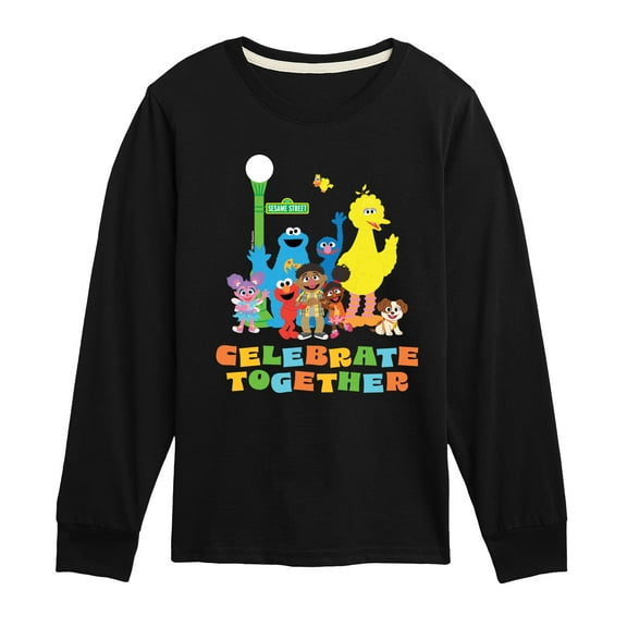 Sesame Street - Celebrate Together - Toddler and Youth Long Sleeve T-Shirt