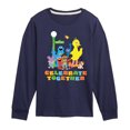 thumbnail image 1 of Sesame Street - Celebrate Together - Toddler and Youth Long Sleeve T-Shirt, 1 of 4