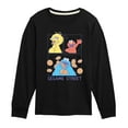 thumbnail image 1 of Sesame Street - Character Grid - Toddler and Youth Long Sleeve T-Shirt, 1 of 4