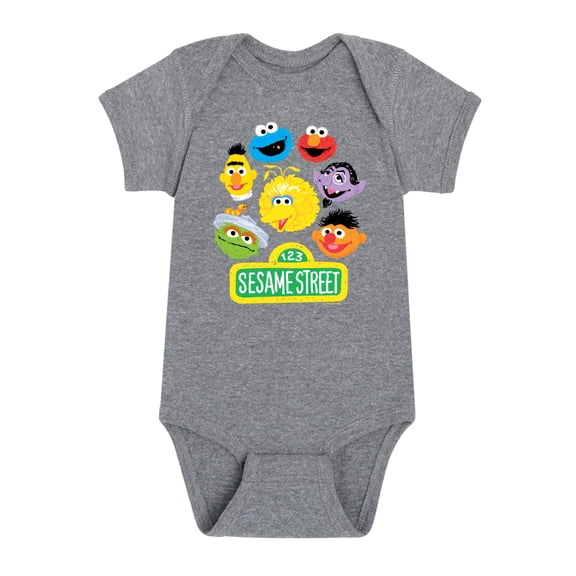 Sesame Street - Character Group - Infant One Piece