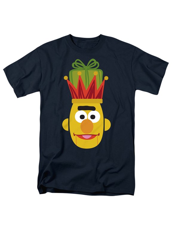 Sesame Street - Christmas Nutcracker Bert - Adult Unisex T-Shirt - Blue
