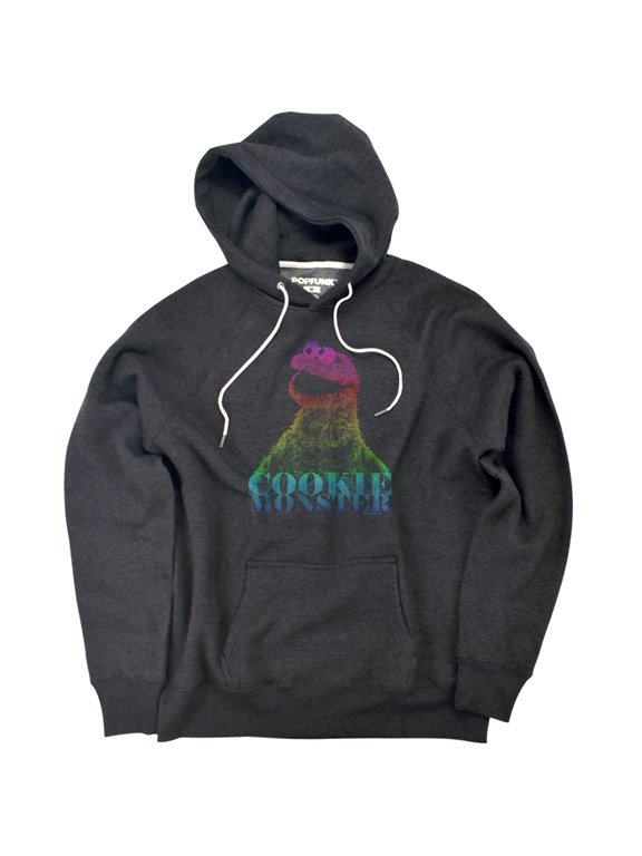 Cm Halftone Unisex Adult Slim Fit Pull-Over Heather Hoodie, Charcoal, Small