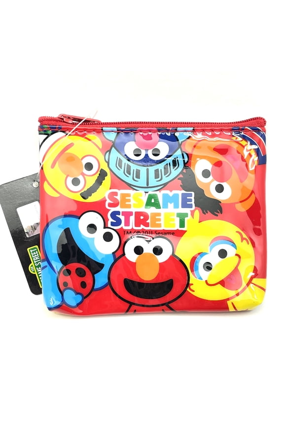 Sesame Street Coin Purse - Elmo And Friends Coin Purse