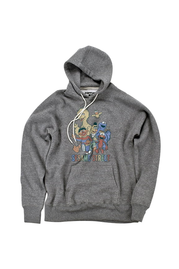 Colorful Group Unisex Adult Slim Fit Pull-Over Heather Hoodie, Athletic Heather, Small