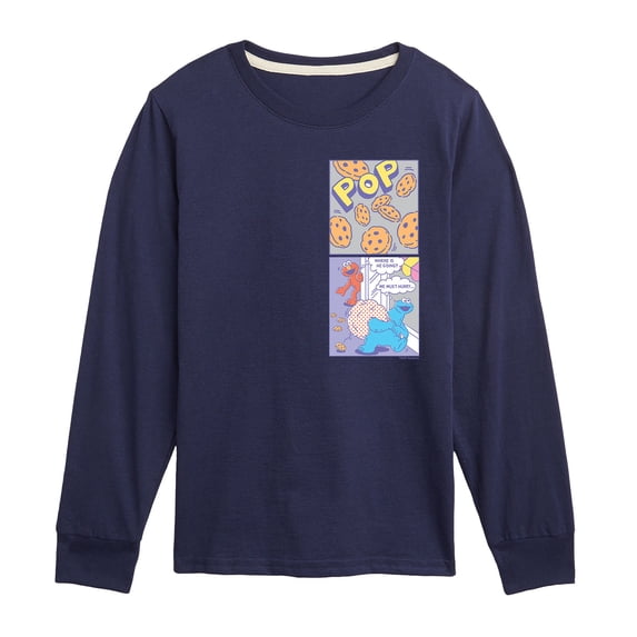 Sesame Street - Comic Scene - Toddler and Youth Long Sleeve T-Shirt