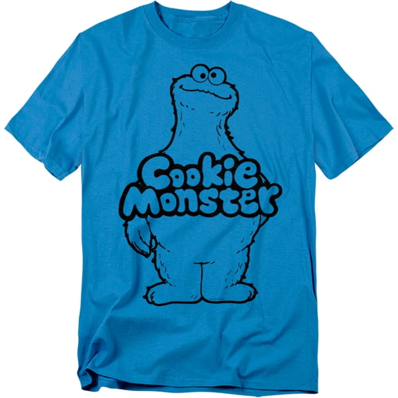 Sesame Street T-Shirt Cookie Body Unisex Graphic Tee For Men & Women