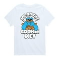 thumbnail image 1 of Sesame Street - Cookie Diet - Toddler and Youth Short Sleeve Graphic T-Shirt, 1 of 5