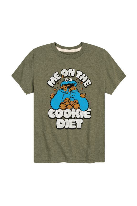 - Cookie Diet - Toddler and Youth Short Sleeve Graphic T-Shirt