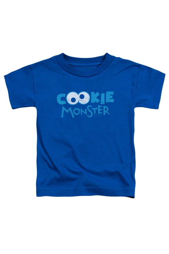 Sesame Street - Cookie Eyes - Toddler Short Sleeve Shirt - 2T