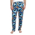 thumbnail image 1 of Sesame Street Cookie Monster AOP Mens Sleep Pajama Pants Medium, 1 of 7