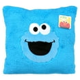 thumbnail image 1 of Sesame Street Cookie Monster Blue Sherpa Toddler Pillow Applique, 1 Count, 1 of 5
