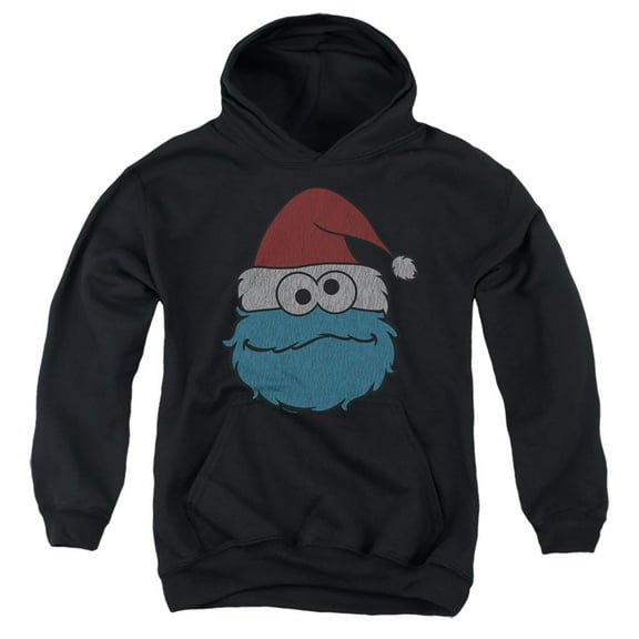 Sesame Street Cookie Monster Christmas Kids Hoodie for Youth Boys and Girls