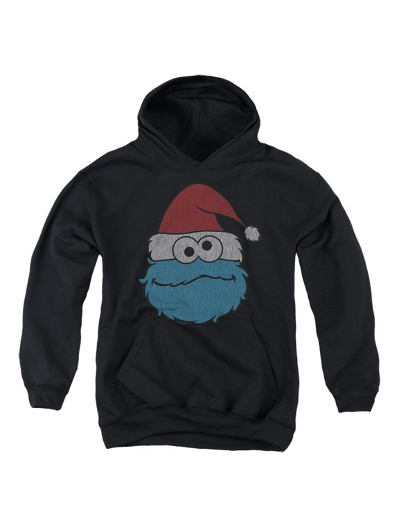 Cookie Monster Christmas Kids Hoodie for Youth Boys and Girls