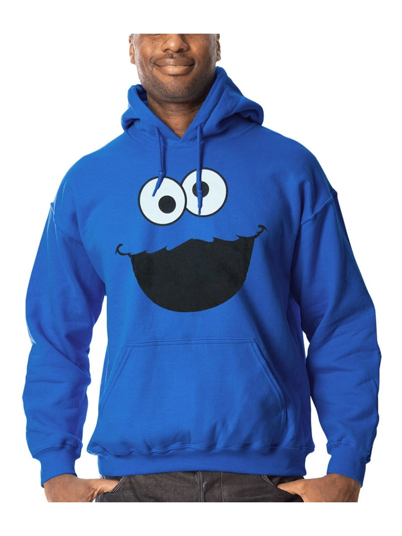 Sesame Street Apparel: Adult Standard Fit Cookie Monster Face