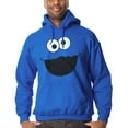 thumbnail image 1 of Sesame Street Cookie Monster Face Adult Hoodie, 1 of 1