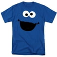 thumbnail image 1 of Sesame Street - Cookie Monster Face - Adult Unisex Short Sleeve T-Shirt - Blue, 1 of 2