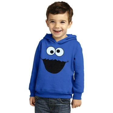 Sesame Street Cookie Monster Face Toddler Hoodie