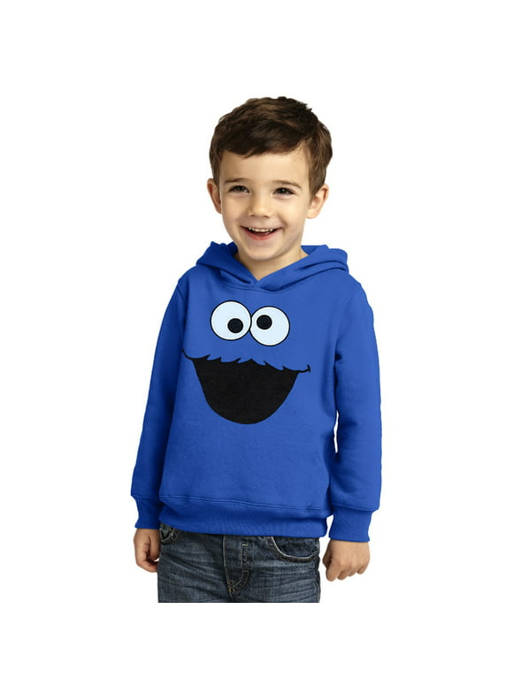 Sesame Street Cookie Monster Face Toddler Hoodie