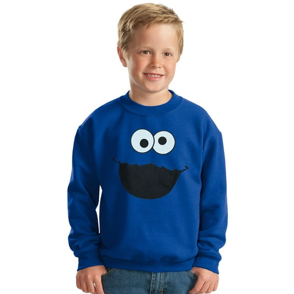Sesame Street Cookie Monster Face Toddler Sweatshirt