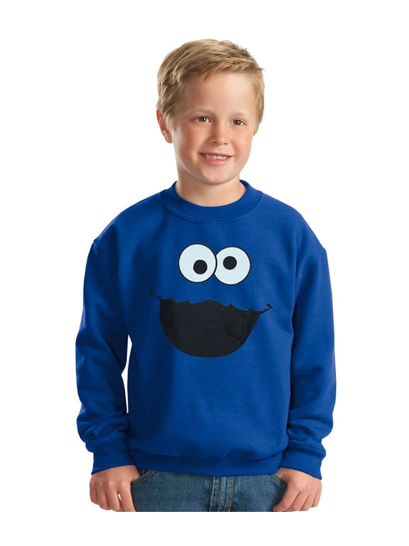 Cookie Monster Face Toddler Sweatshirt