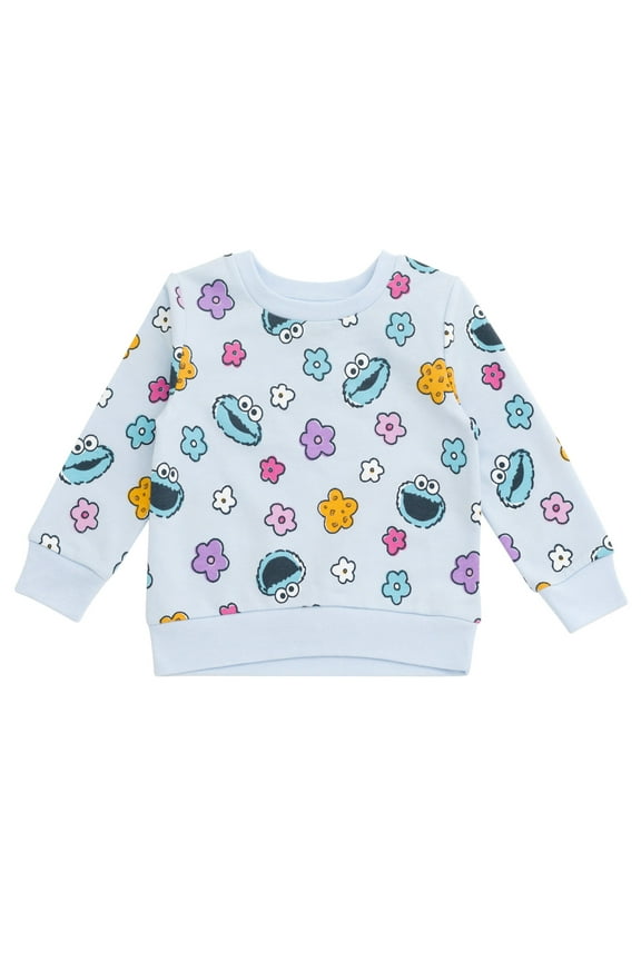 Cookie Monster French Terry Sweatshirt Infant to Little Kid