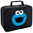 thumbnail image 1 of Sesame Street Cookie Monster Head Insulated Soft Sided Lunch Box - Reusable Lunch Bag For School Office Work, BPA Free, 1 of 5