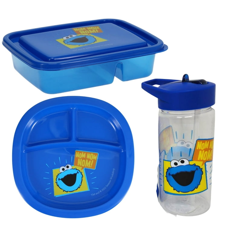 Bluey Lunch Box Kit for Kids Boys Includes Plastic Snacks Storage and Sandwich Container BPA-Free Dishwasher Safe Toddler-Friendly Lunch Containers
