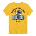 thumbnail image 1 of Sesame Street - Cookie Monster One Since 1969 - Toddler and Youth Short Sleeve Graphic T-Shirt, 1 of 5