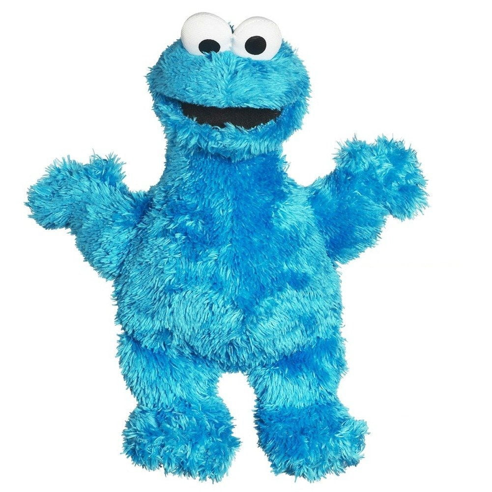 Sesame Street Cookie Monster Plush Doll with Plastic Eyes 12"
