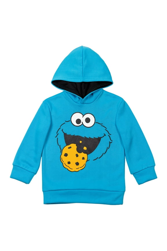 Cookie Monster Toddler Boys Fleece Pullover Hoodie Infant to Little Kid