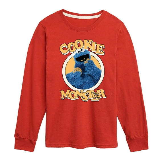 Sesame Street - Cookie Monster - Toddler and Youth Long Sleeve T-Shirt