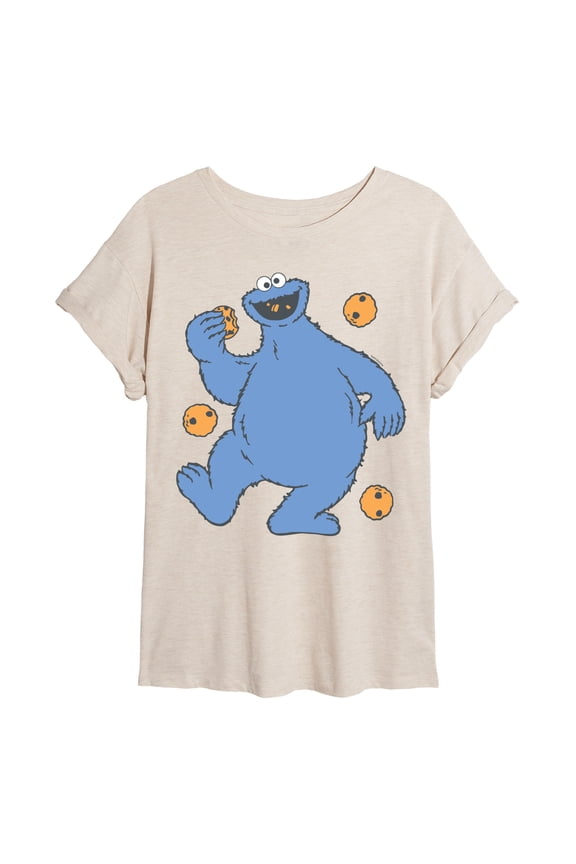 - Cookie Monster - Women's Graphic T-Shirt
