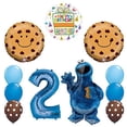 thumbnail image 1 of Sesame Street Cookie Monsters 2nd Birthday party supplies, 1 of 3