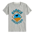 thumbnail image 1 of Sesame Street - Cookie Obsessed - Toddler and Youth Short Sleeve Graphic T-Shirt, 1 of 5