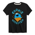 thumbnail image 1 of Sesame Street - Cookie Obsessed - Toddler and Youth Short Sleeve Graphic T-Shirt, 1 of 5