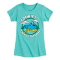 thumbnail image 1 of Sesame Street - Cookies Always The Right Answer - Girls Fitted Short Sleeve Graphic T-Shirt, 1 of 4