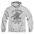thumbnail image 1 of Sesame Street Count 99 Problems Adult Pull-Over Hoodie, Athletic Heather, Small, 1 of 5
